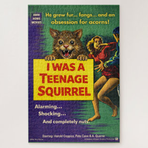 Puzzle J'étais un écureuil adolescent Parodie