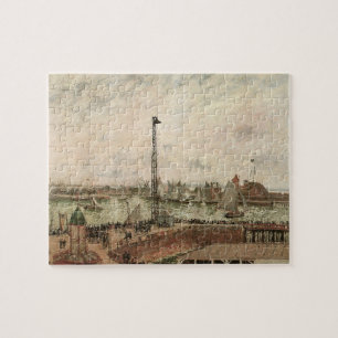 Puzzle Jetty, Le Havre, Misty de Camille Pissarro