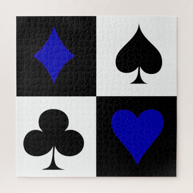 Puzzle Jeu de cartes (Vertical)