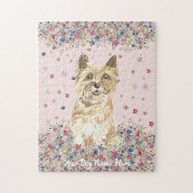 Puzzle Jeu de chien Cairn Terrier (Vertical)