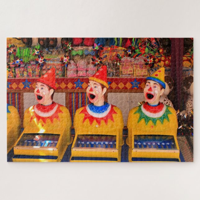 Puzzle Jeu de clowns riant dans la ruelle du sideshow (Horizontal)