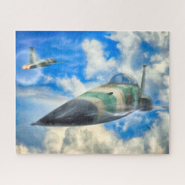 Puzzle JEU DE COMBAT SUPERSONIQUE F-5N Tiger II (Horizontal)