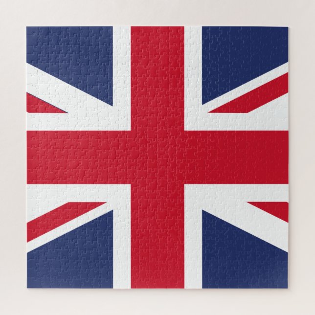 Puzzle Jeu de drapeau du Royaume-Uni (Vertical)