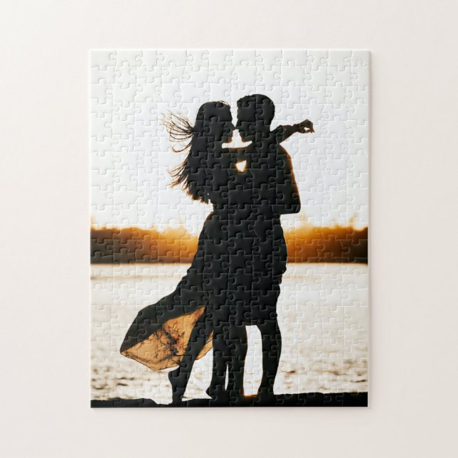 Puzzle Jeu de Fête des mariées mariage en couple (Vertical)