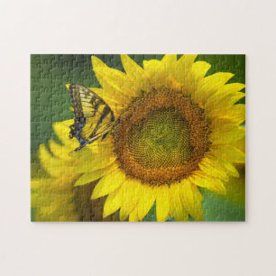 Puzzle Jeu Puzzle-Butterfly Tournesols