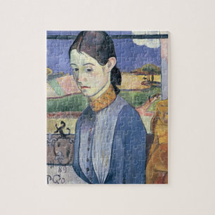 Puzzle Jeune femme bretonne, 1889 (huile sur la toile)