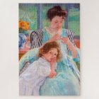 Jeune mère coudre, Mary Cassatt