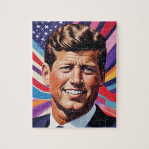 Puzzle JFK John F. Kennedy Inspiration motivationnelle
