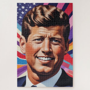 Puzzle JFK John F. Kennedy Inspiration motivationnelle