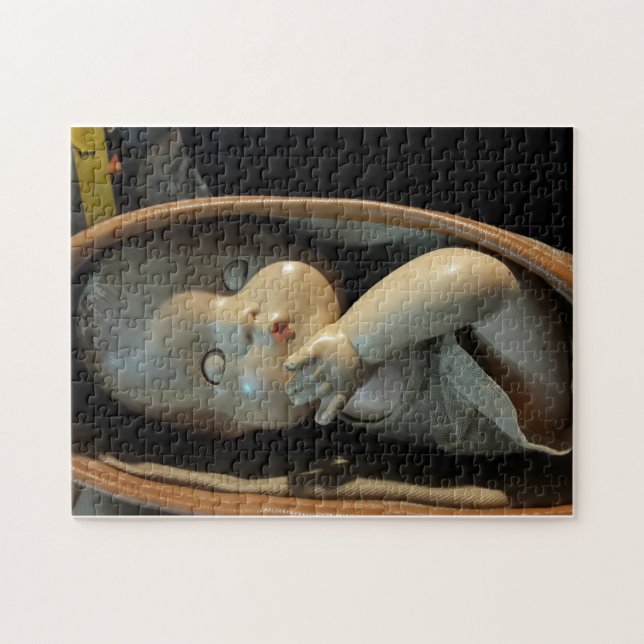 Puzzle Jigsaw Puzzel - Poupée Déplaisante par JP Denyer (Horizontal)