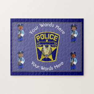 Puzzle Jigsaw Puzzle, agent de police