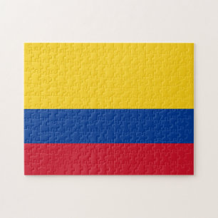 Puzzle Jigsaw Puzzle, drapeau de la Colombie