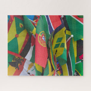 Puzzle Jigsaw Puzzle, Drapeau des Caraïbes Jamaïque