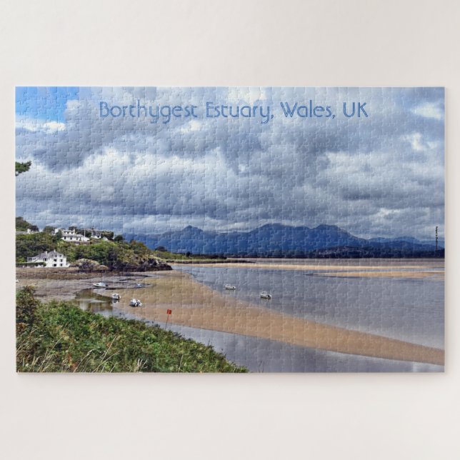 Puzzle Jigsaw Travel Pays de Galles Paysage de l'estuaire (Horizontal)