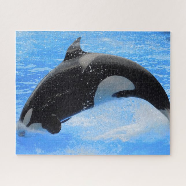 Puzzle Jigsaws Orques ou baleines tueuses (Horizontal)