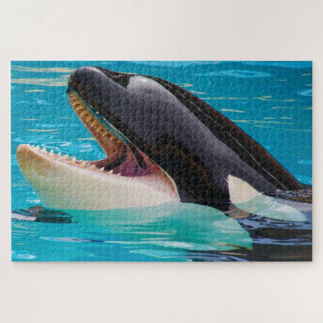Puzzle Jigsaws Orques ou baleines tueuses (Horizontal)
