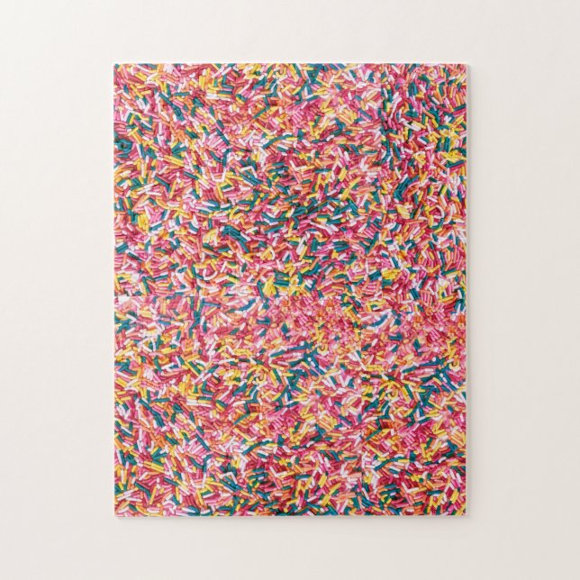 Puzzle Jimmies Sprinkings Cupcake Food Fun | Jigsaw Puzzl (Vertical)