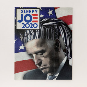 Puzzle Joe Biden endormi