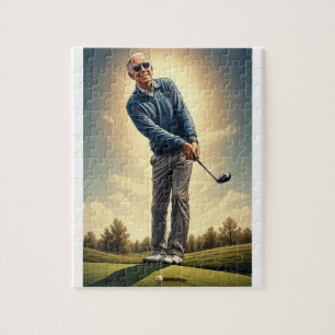 Puzzle Joe Biden heureux