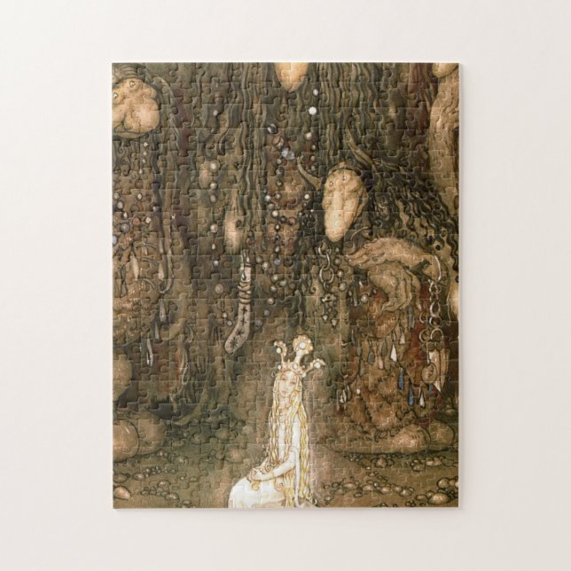 Puzzle John Bauer - Regardez-Les Troll Mère Dit Regardez (Vertical)