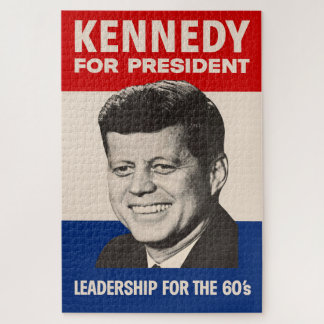 Puzzle John F. Kennedy Pour Le Président JFK Poster De Ca