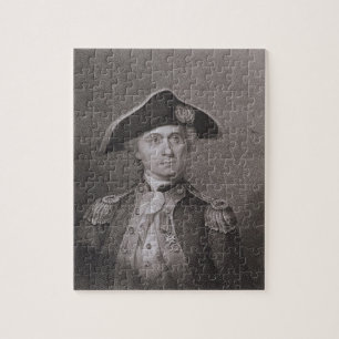 Puzzle John Paul Jones (1747-92), gravé par James Barto