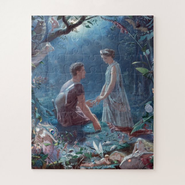 Puzzle John Simmons Hermia et Lysander Une nuit d'été (Vertical)