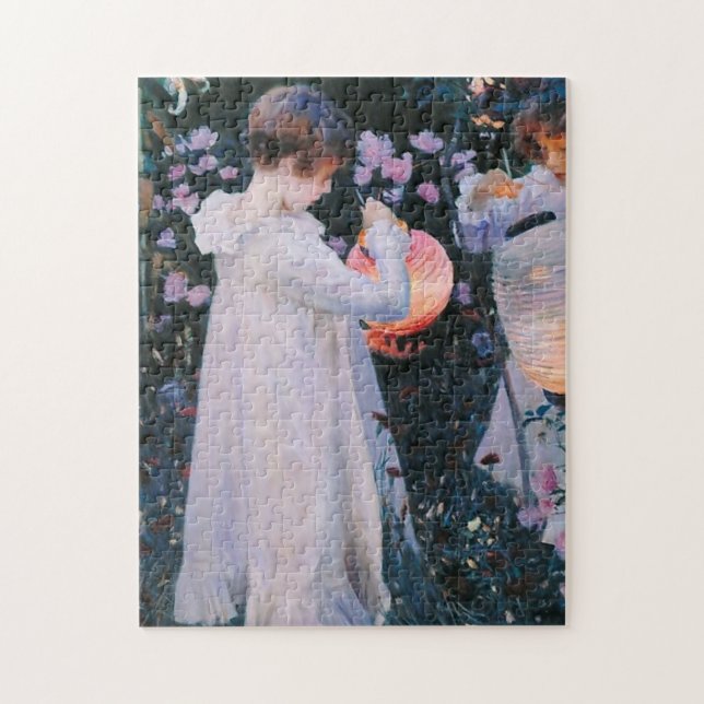 Puzzle John Singer Sargent Carnation Lily (Vertical)