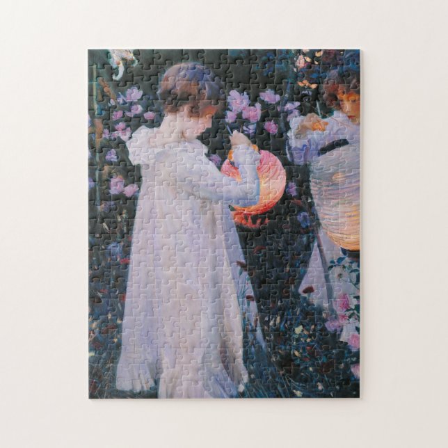 Puzzle John Singer Sargent - Carnation, Lily, Lily, Rose. (Vertical)