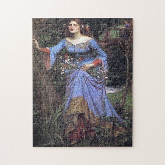 Puzzle John William Waterhouse - Ophelia (Vertical)