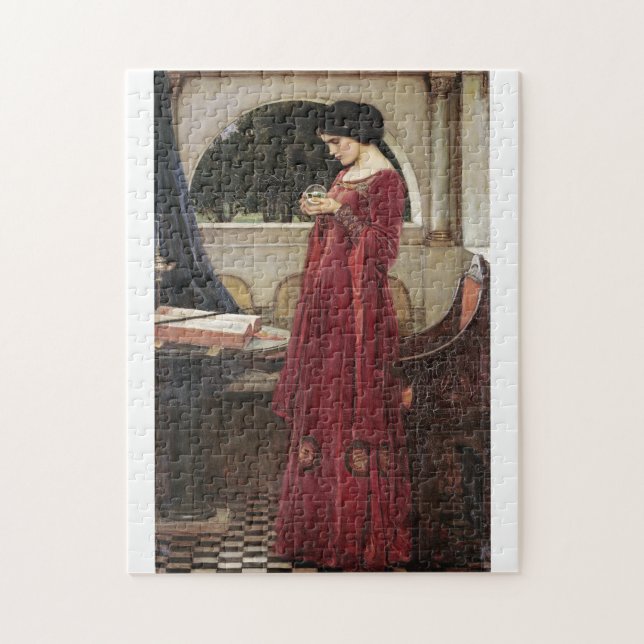 Puzzle John William Waterhouse - The Crystal Ball (Vertical)