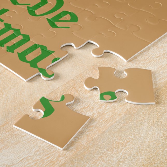 Puzzle Joie, Amour, Paix, Croire, Noël (Côté)