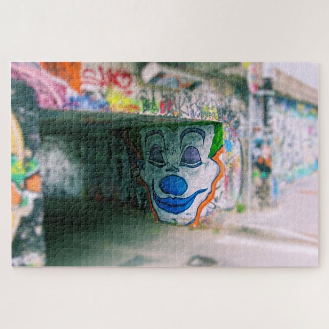 Puzzle Joker Graffiti -Street Art -Milan -20x30 - 1014 pc (Horizontal)