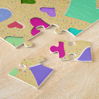 Puzzle Joli Coeur Pastel