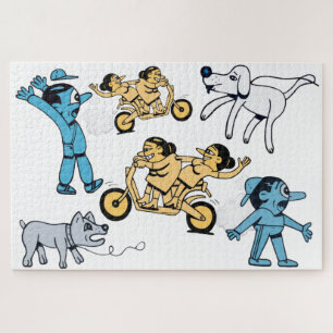 Puzzle Joli dessin animé Jigsaw