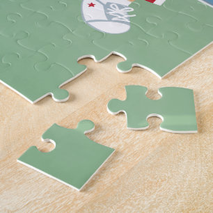 Puzzle Joli joueur de basketball maillot de basket rouge