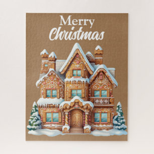 Puzzle Joli Noël Gingerbread Maison