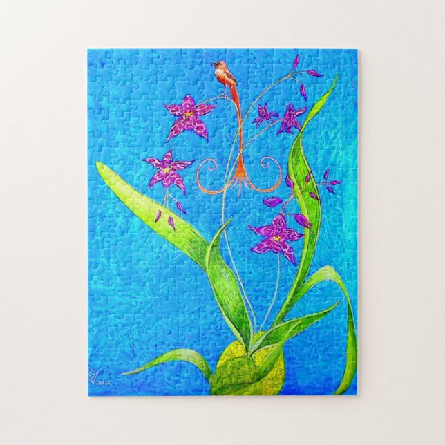 Puzzle Joli petit orchidée (Vertical)