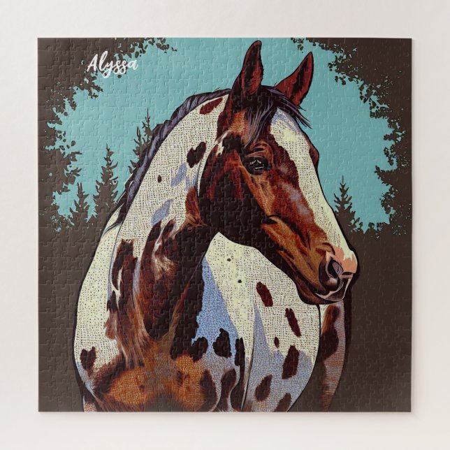 Puzzle Jolie Appaloosa (Vertical)