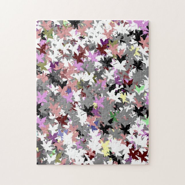 PUZZLE JOLIE FEUILLES D'ARBRE (Vertical)