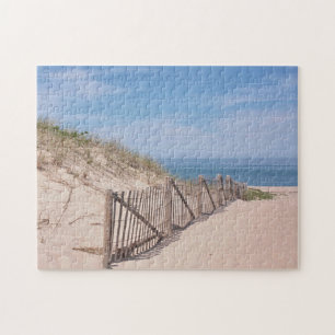Puzzle Jolie scène de plage au point de course sur Cape
