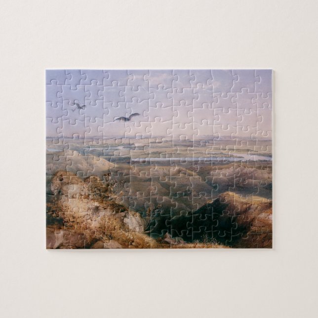Puzzle Jonction de Yellowstone et Missouri par Bodmer (Horizontal)