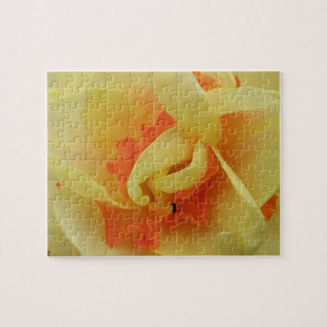 Puzzle jonquille fantaisie (Horizontal)