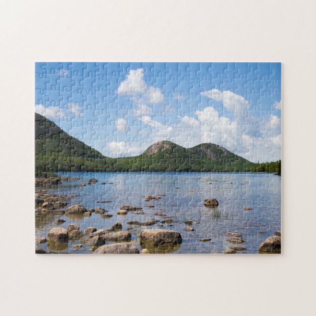 Puzzle Jordan Pond Maine. (Horizontal)
