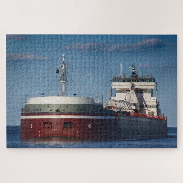 Puzzle Joseph L Block Ship Duluth Minnesota (Horizontal)