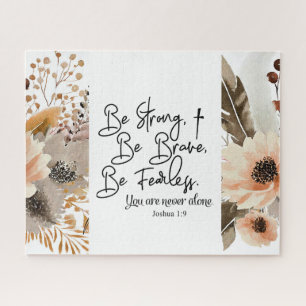 Puzzle Joshua 1 9 Soyez fort Soyez brave Bible Verse