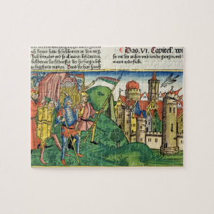 Puzzle Joshua 6 4-21 l'automne de Jéricho, du 'Nurem