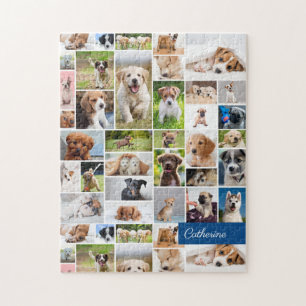 Puzzle Jote Chien photo Montage adorable Chien