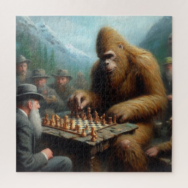 Puzzle Jouer aux échecs (Vertical)