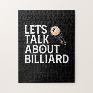 Puzzle Joueur de billard   Parlons De Billiard